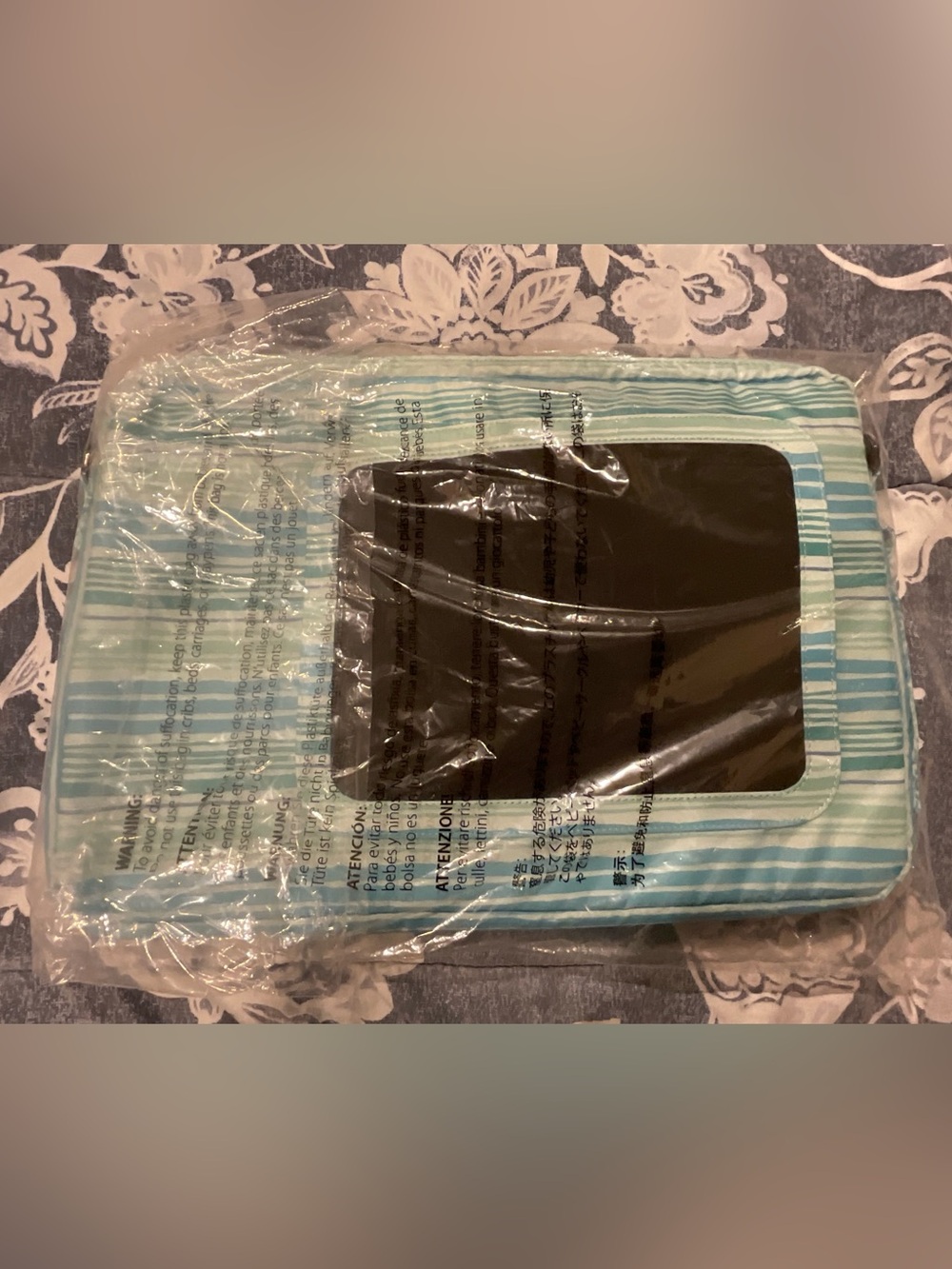 Lug Delta 17” Laptop Case, Love Waves Aqua - Picture 6 of 6